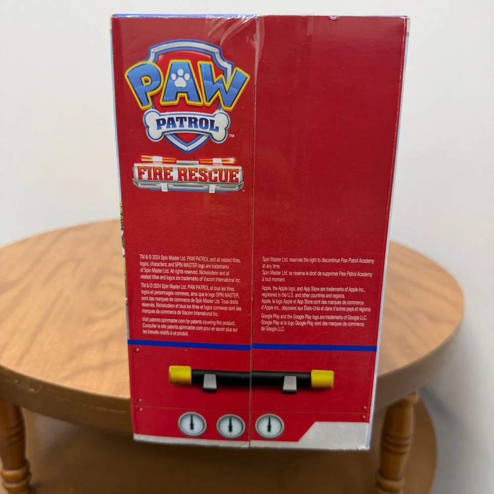 Paw Patrol Rapid Reload Fire Truck Marshall Fire Rescue Vehicle Playset Red